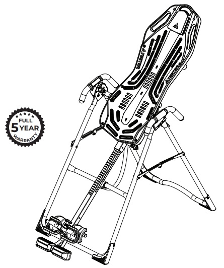 Teeter FitSpine X Series Inversion Table [X1, X2, X3] Instructions Manual