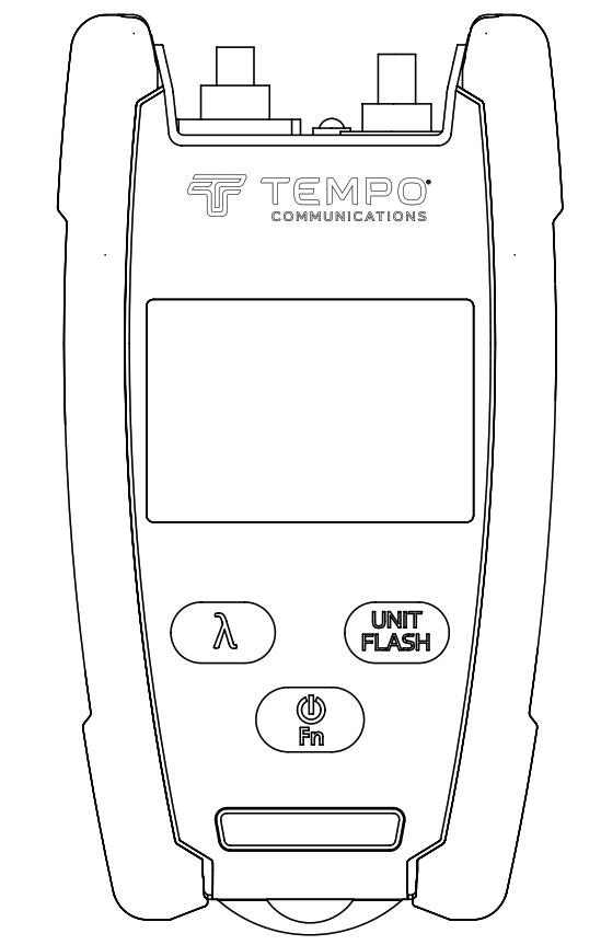 Tempo OPM210/OPM220 Fiber Optic Power Meter User Manual