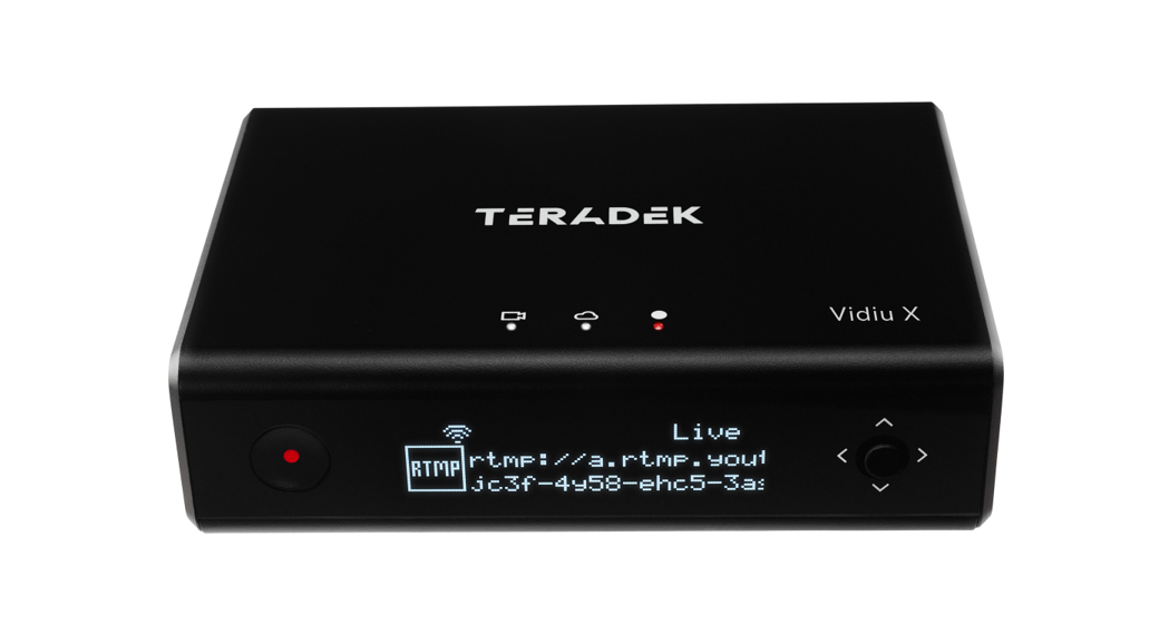 TERADEK TER-10-0235 Vidiu X Live Streaming Encoder User Guide