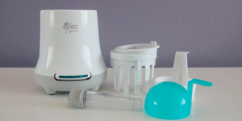 The First Years 2-in-1 simple serve bottle warmer warmer & sanitizer in one compact unit Instruction Manual