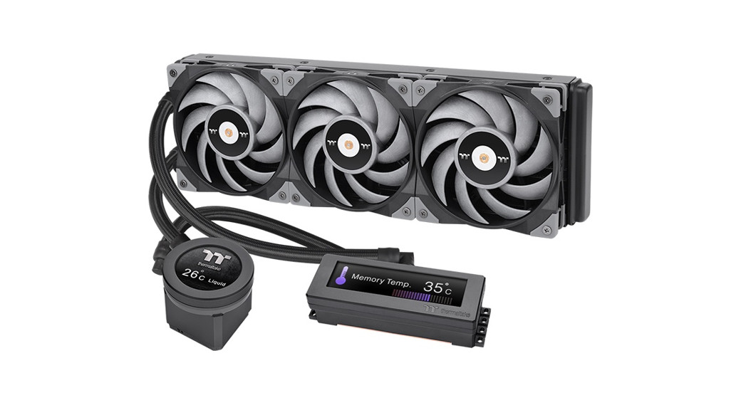 thermaltake CL-W325-PL12GM-A Floe RC Ultra 360 CPU and Memory AIO Liquid Cooler Installation Guide