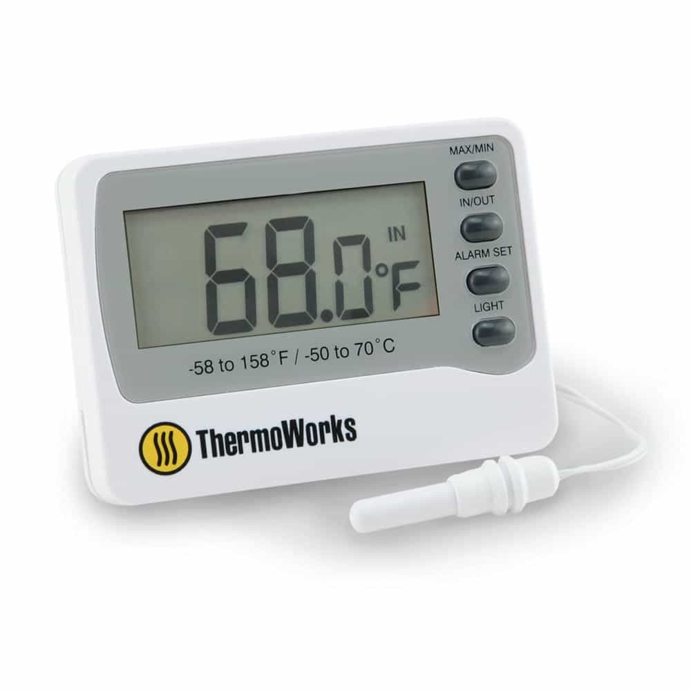 ThermoWorks RT801 Digital Fridge/Freezer Alarm Thermometer User Manual