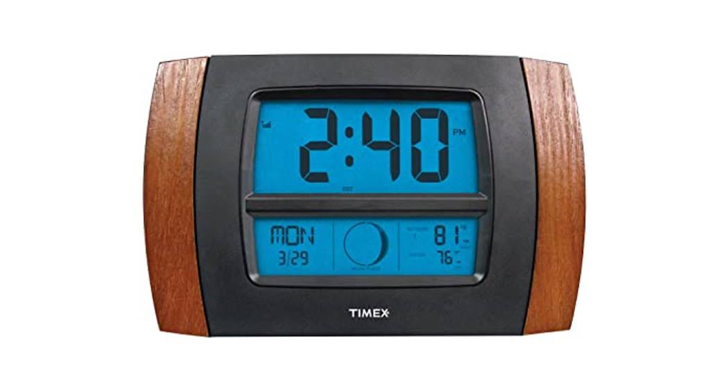 TIMEX 75324T Atomic Digital Clock Instruction Manual