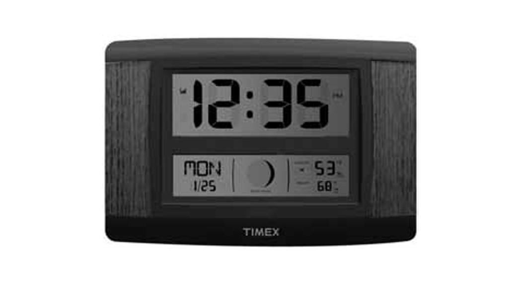 TIMEX 75328T Atomic Digital Clock User Guide