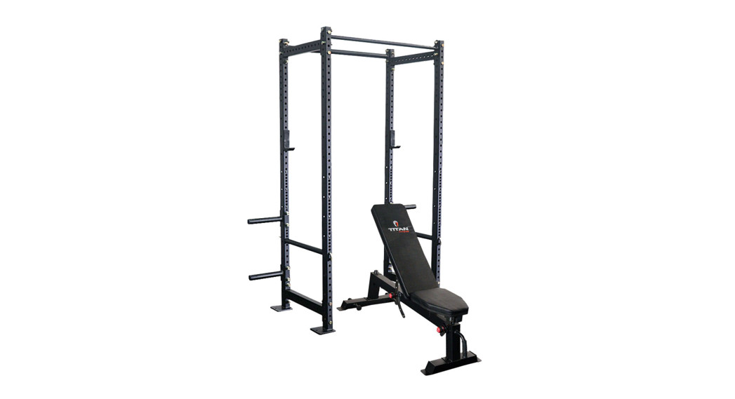 TITAN UPHDPWRv2-24HDPWR T-3 Series Tall Power Rand and Incline Bench Combo Owner’s Manual
