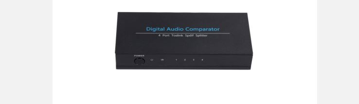 TOSLINK Digital Optical Audio Splitter ZT-T-8104 User Manual