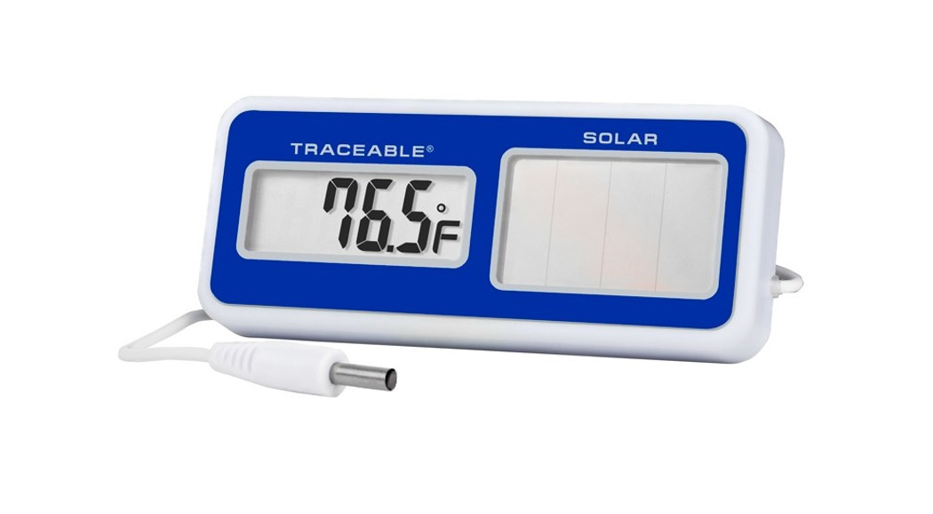TRACEABLE Solar-powered Thermometer Instructions