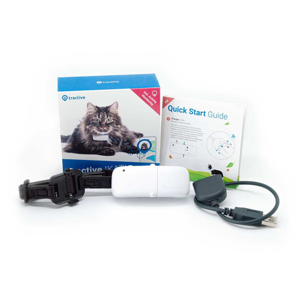 tractive 9990 GPS tracker for Cats with Collar User Guide