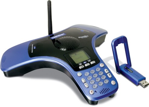 TRENDNET TVP-SP4BK Bluetooth VoIP Conference Phone Kit