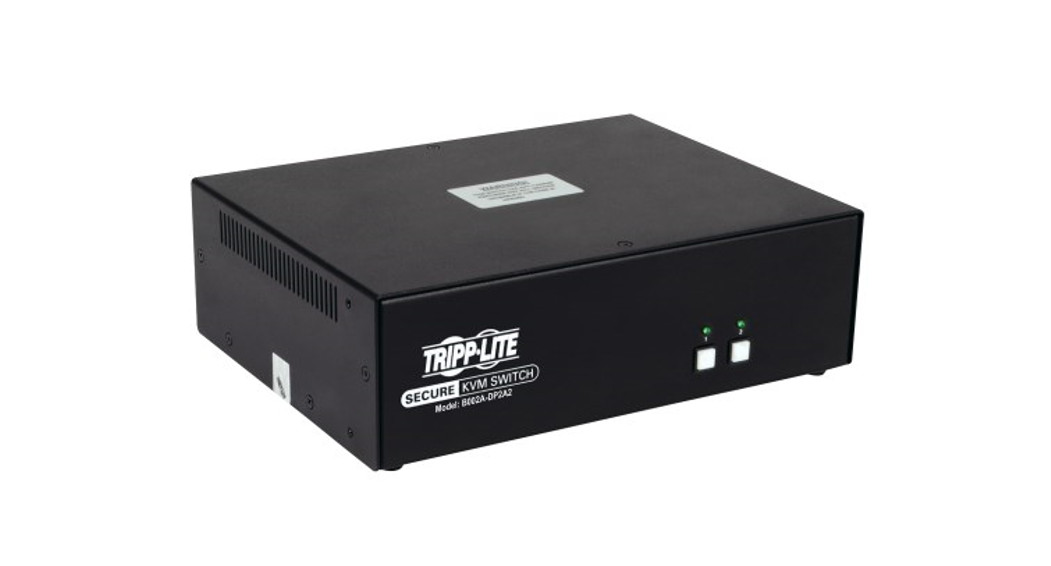 TRIPP-LITE B002A-DP2AC2 2-Port Dual-Monitor Secure KVM Switch Owner’s Manual