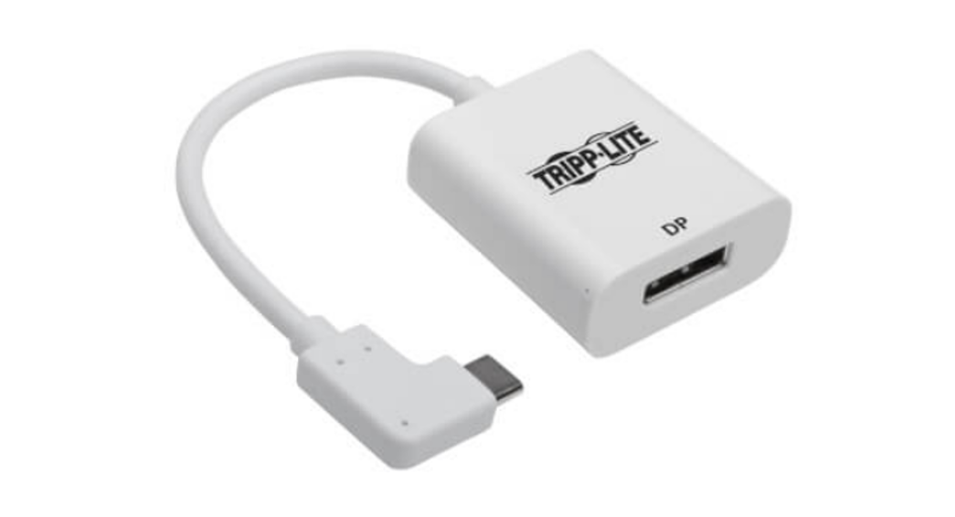 TRIPP-LITE U444-06N-DP-RA Right USB-C to Displayport 4K 60Hz Adapter User Guide