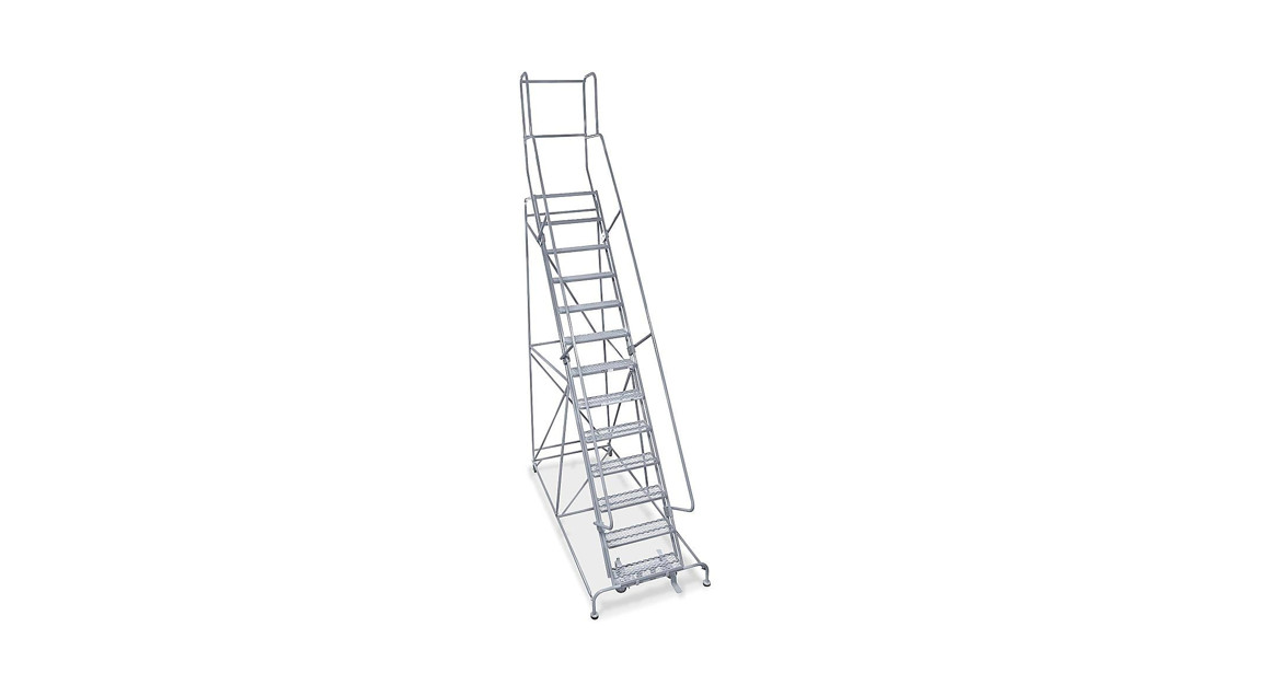 ULINE 13-16 Step Rolling Safety Ladders Installation Guide