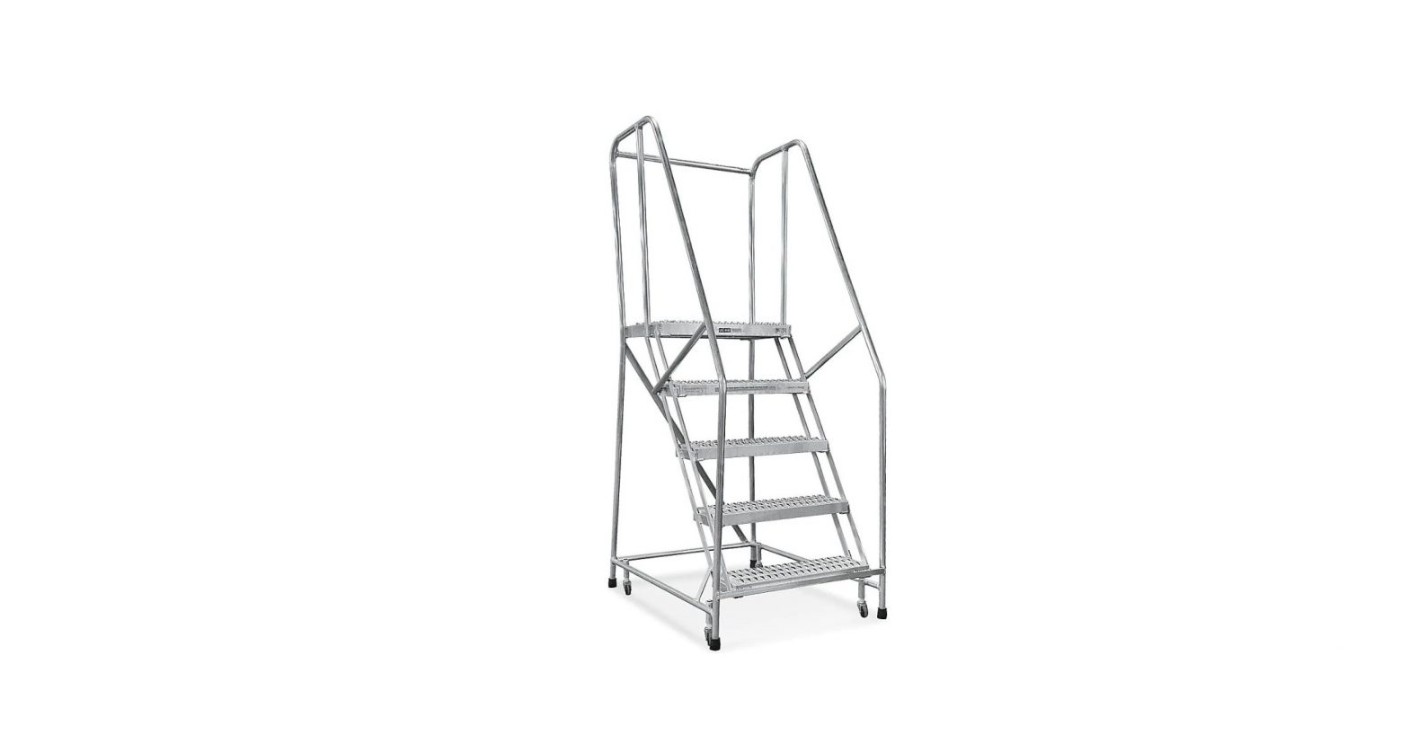 ULINE 3-4 Step Rolling Safety Ladders 10″ Deep Top Step Installation Guide