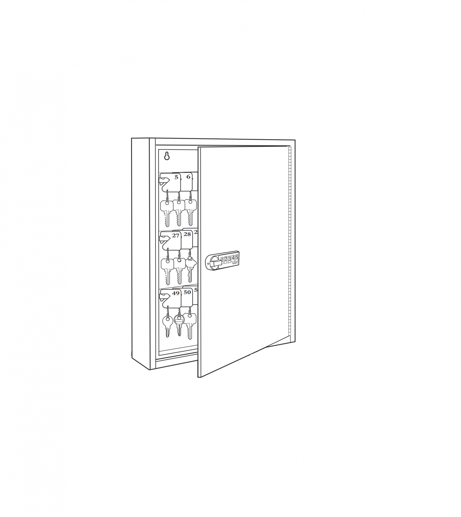 ULINE Digital Key Cabinet User Manual