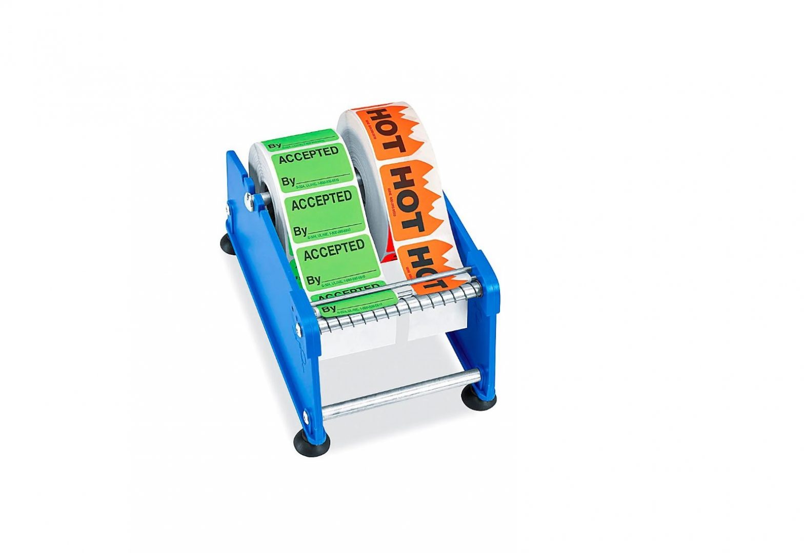 ULINE H-151, H-153, H-154, H-155, H-468, H-586, H-994 Label Dispenser Instructions