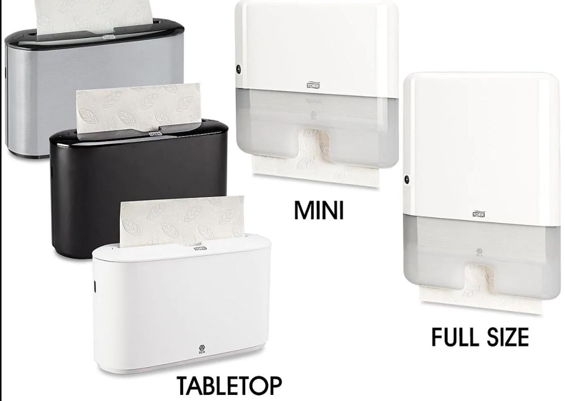 ULINE H-1595 Tork Xpress Wall-Mount Mini Towel Dispenser Installation Guide