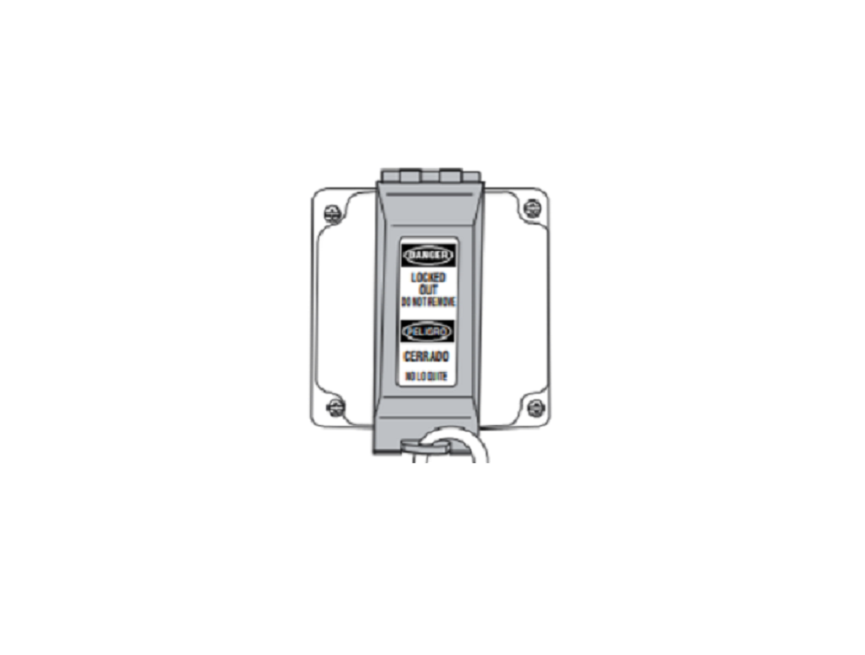 ULINE H-3438 Universal Wall Switch Lockout Installation Guide