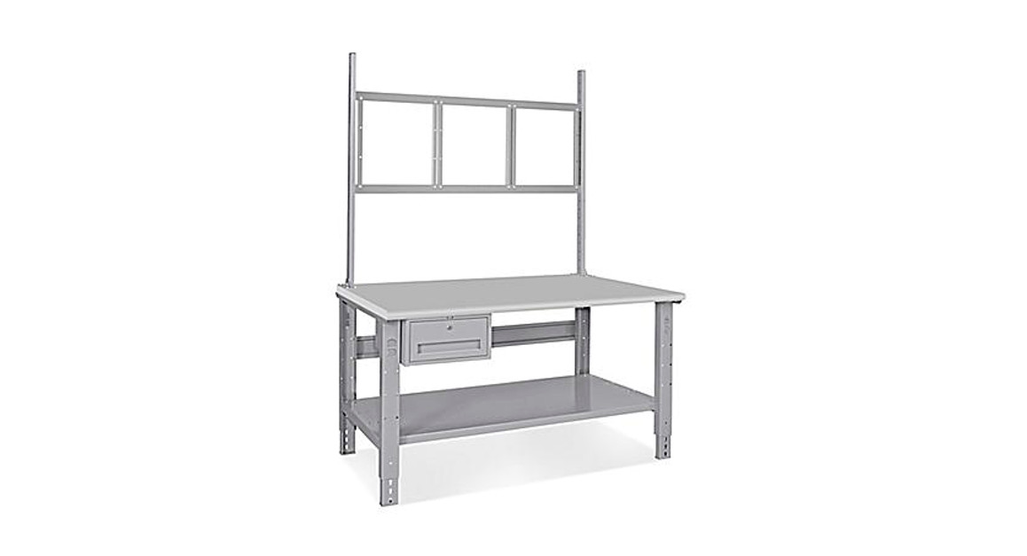 ULINE H-6341 Deluxe Workstation 60 x 30″ Installation Guide