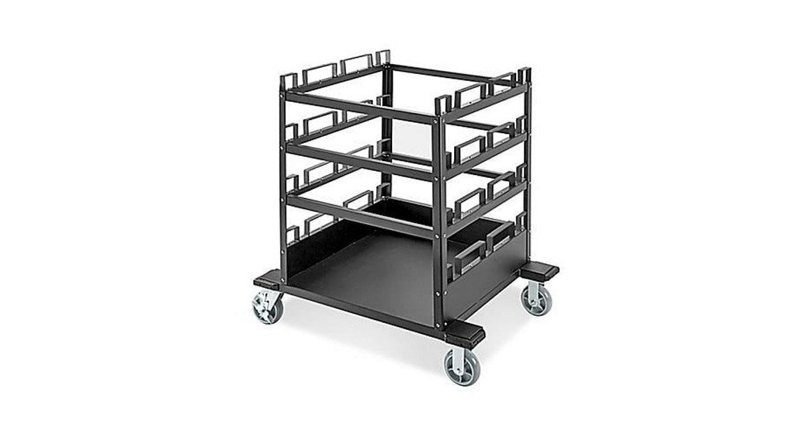 ULINE H-6601 Crowd Control Cart Installation Guide