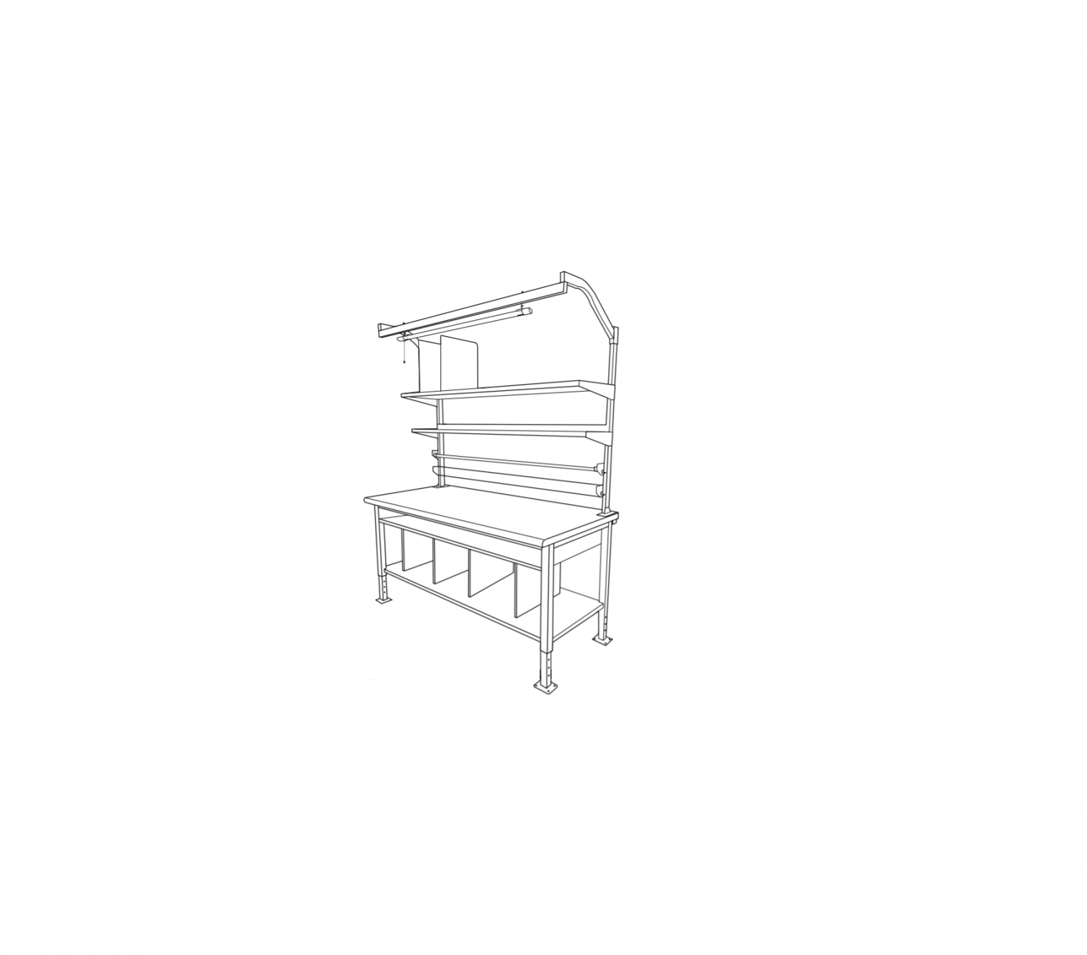 ULINE H-7630,H-7631 Packing Station Installation Guide