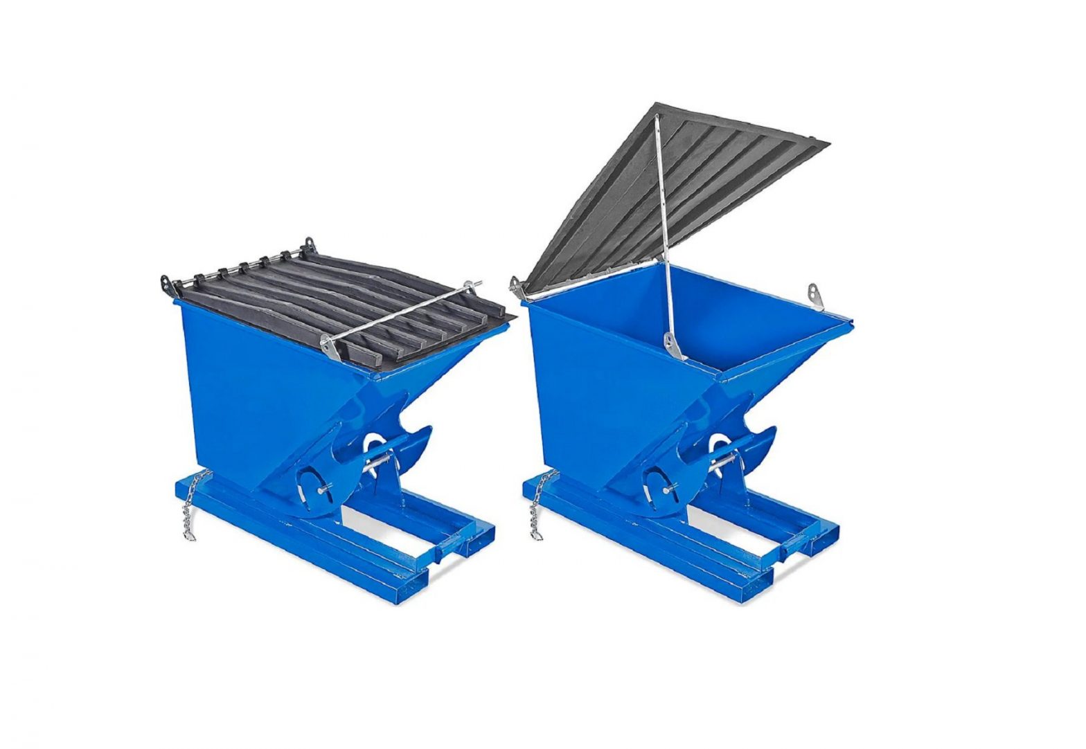 ULINE Lids For Dumping Hoppers Installation Guide