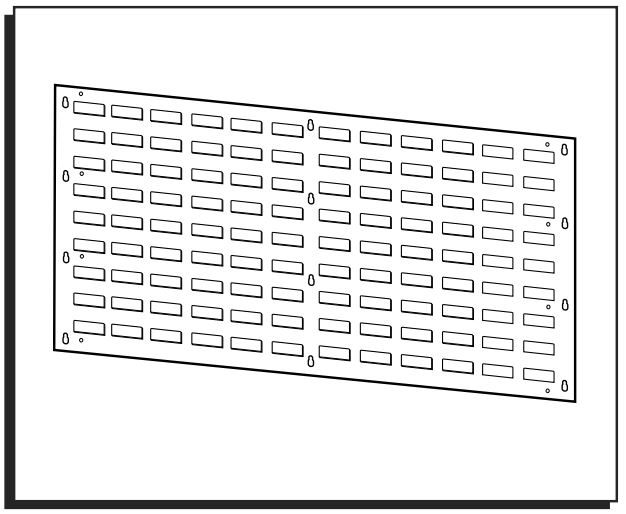 ULINE Wall Mount Panel Racks Installation Guide