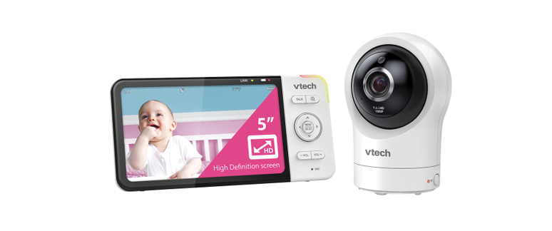 vtech 5-inch Smart Wi-Fi 1080p Pan Tilt Monitor Installation Guide