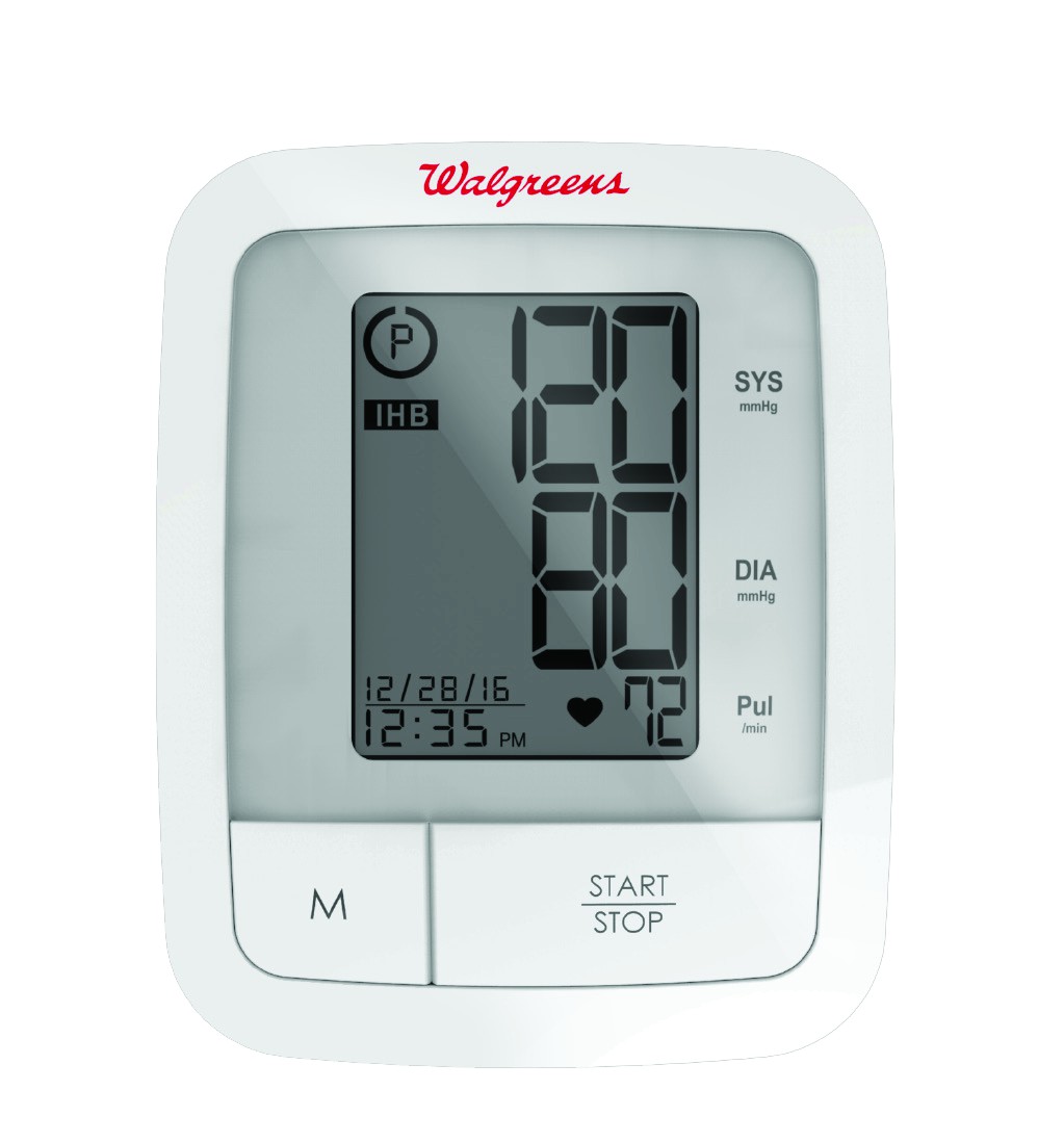 Well at Walgreens Automatic Arm Blood Pressure Monitor Manual WGNBPA-940A