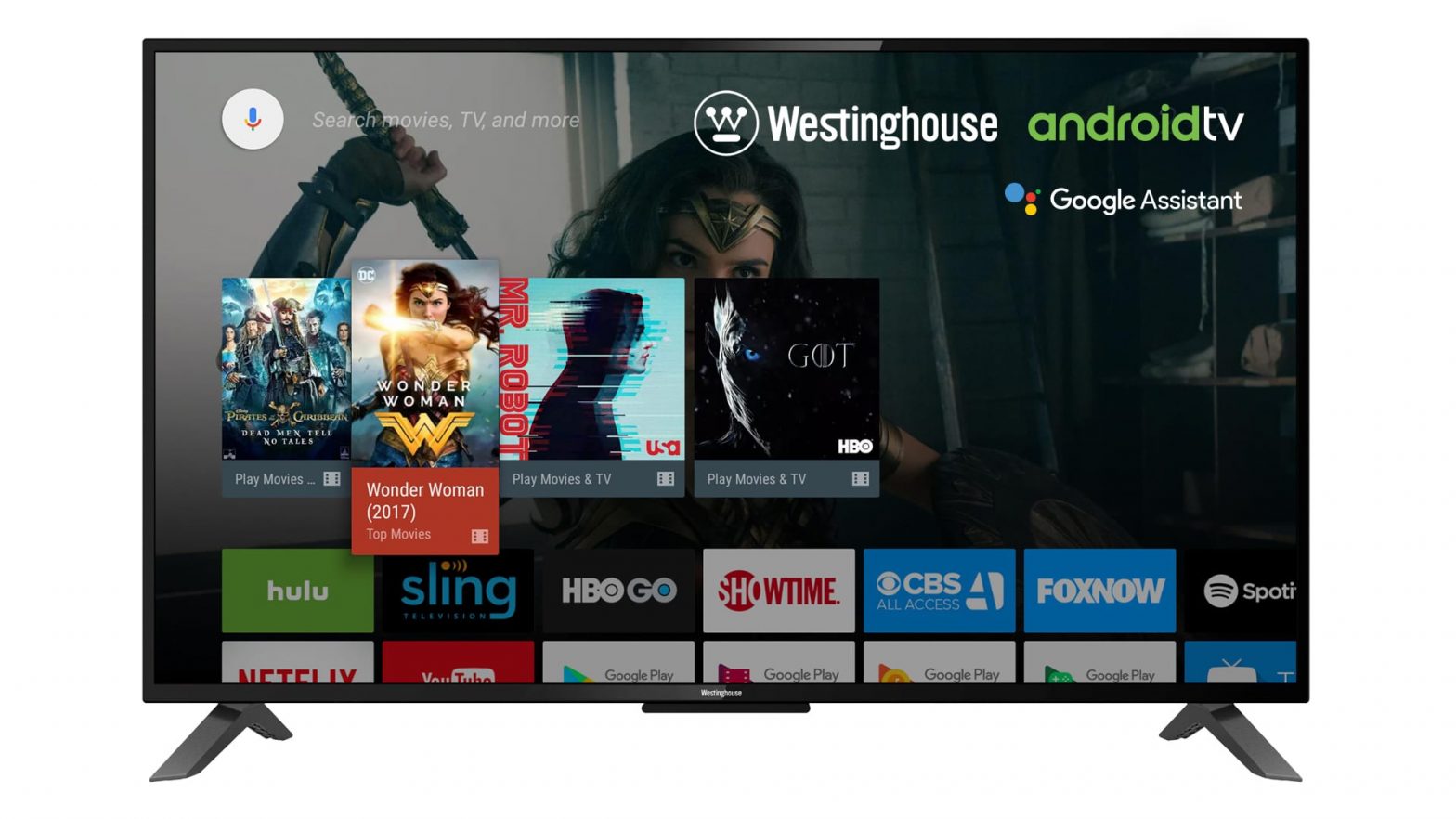 Westinghouse Android TV WG55UX4100 User Manual