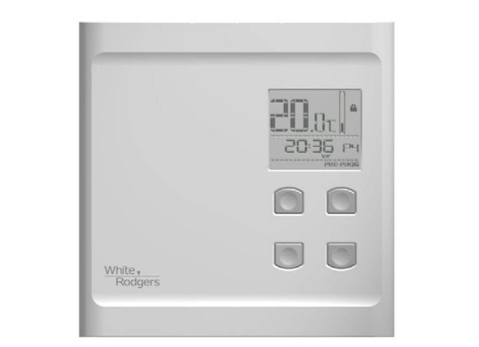 White Rodgers Thermostat Instruction Manual