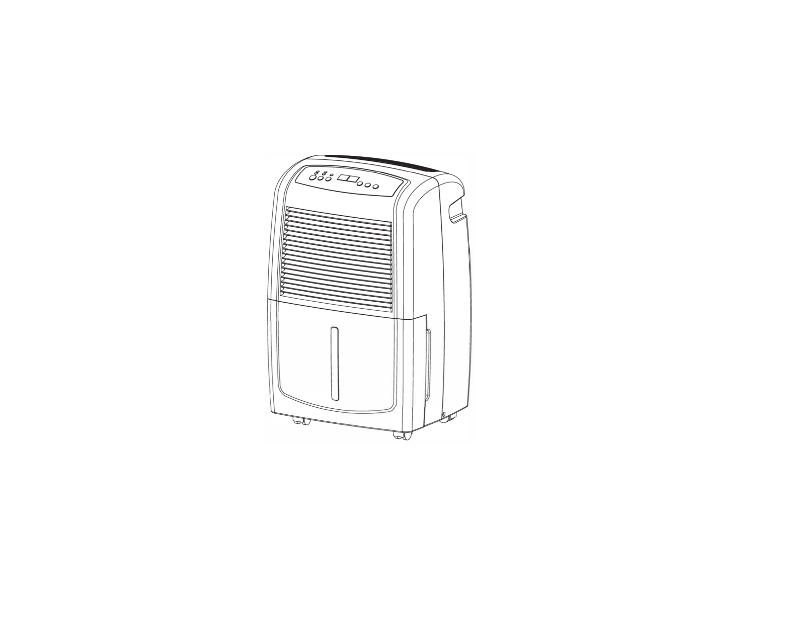 Whynter RPD-551EWP 50 Pint High Capacity up to 4000 sq ft Portable Dehumidifier Instruction Manual