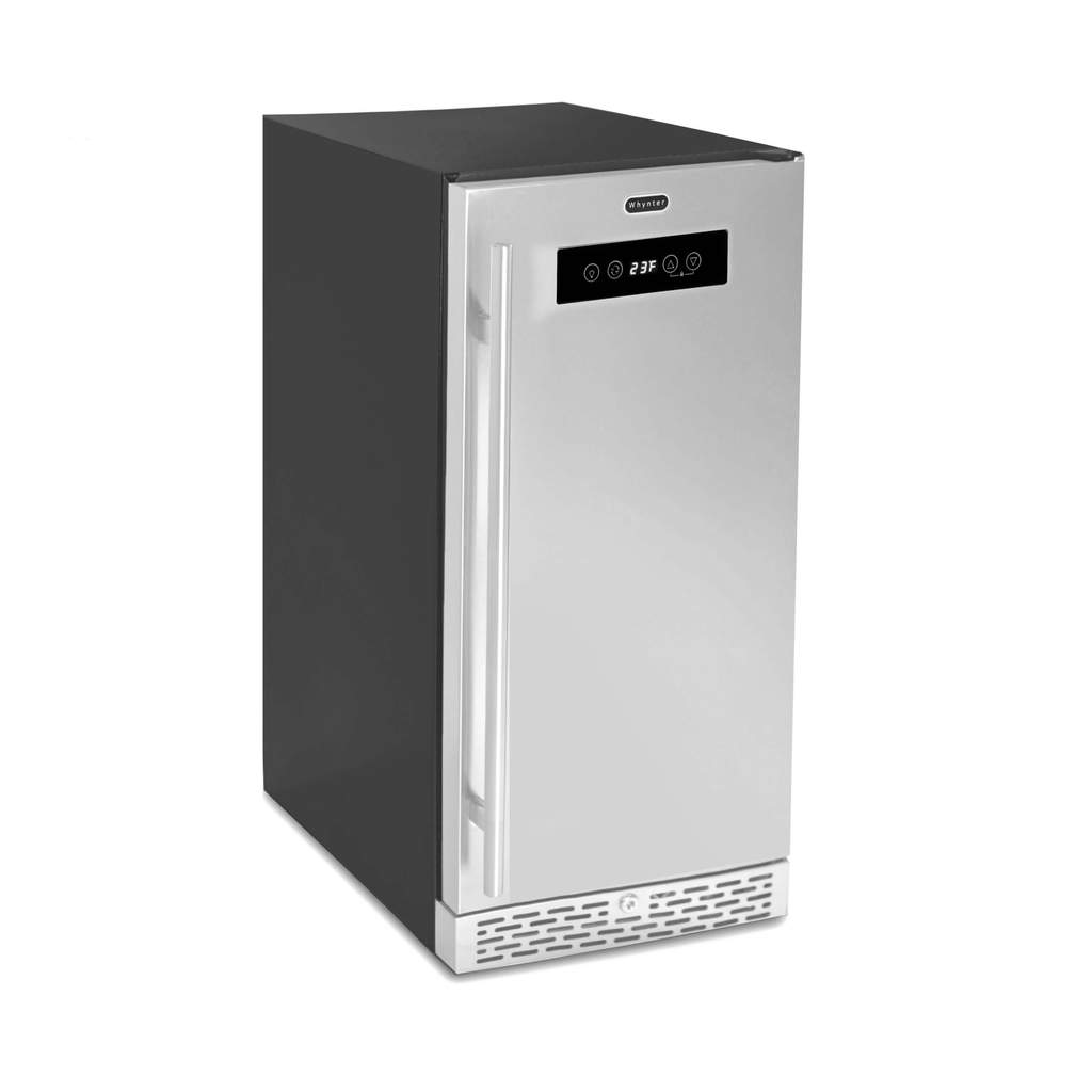 Whynter Stainless Steel Built-in or Freestanding 2.9cu.ft. Beer Keg Froster Beverage Refrigerator with Digital Controls BEF-286SB User Manual