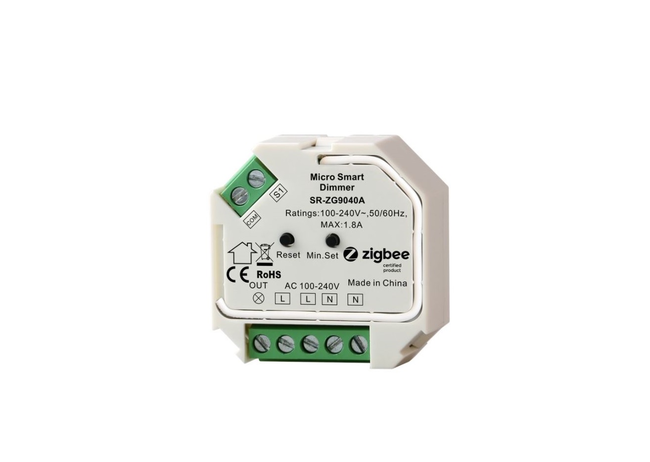 ZigBee SR-ZG9040A-S Micro Smart Dimmer Instructions