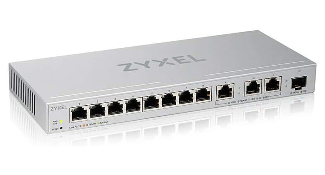 ZYXEL 12-Port Web-Managed Multi-Gigabit Switch User Manual