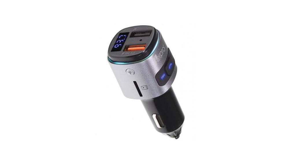 Aerpro FMT255 Bluetooth FM Transmitter with 3.0 USB Fast Charge User Manual
