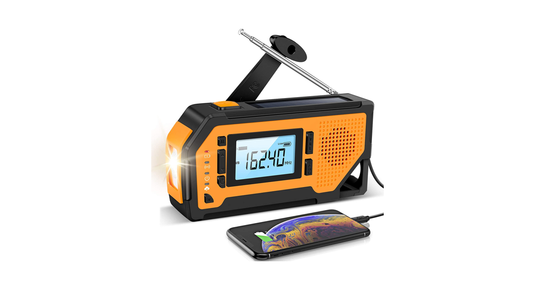 Aiworth WSS101 Multi-purpose Flashlight Radio with Earphone Jack User Manual