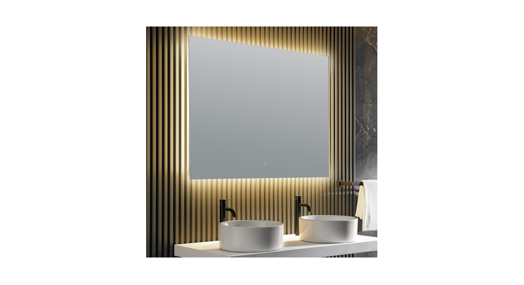 ANZZI BA-LMDFX006AL 48 inch LED Frameless Bathroom Mirror User Manual