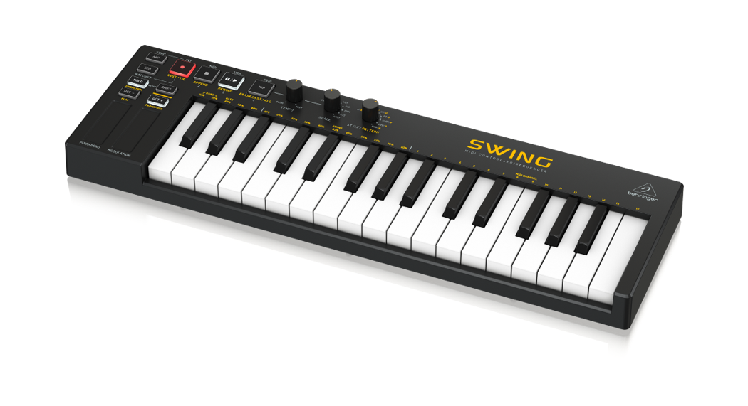 behringer Swing32 32-Key USB MIDI Controller Keyboard User Guide