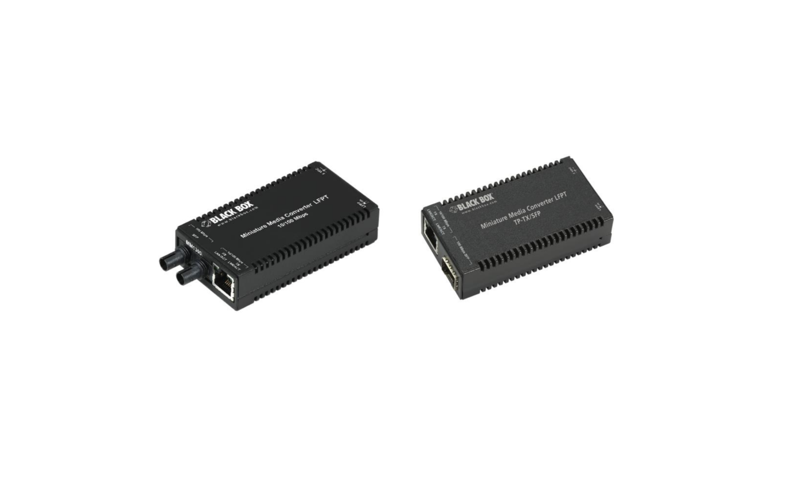 BLACK BOX LHC013A-R3 Miniature Media Converter 10/100 Switching and Miniature Media Converter User Manual