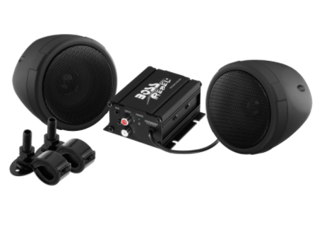 BOSS MC420B Bluetooth 3″ (76mm) Weather Rated Speaker and Amplifier System User Manual