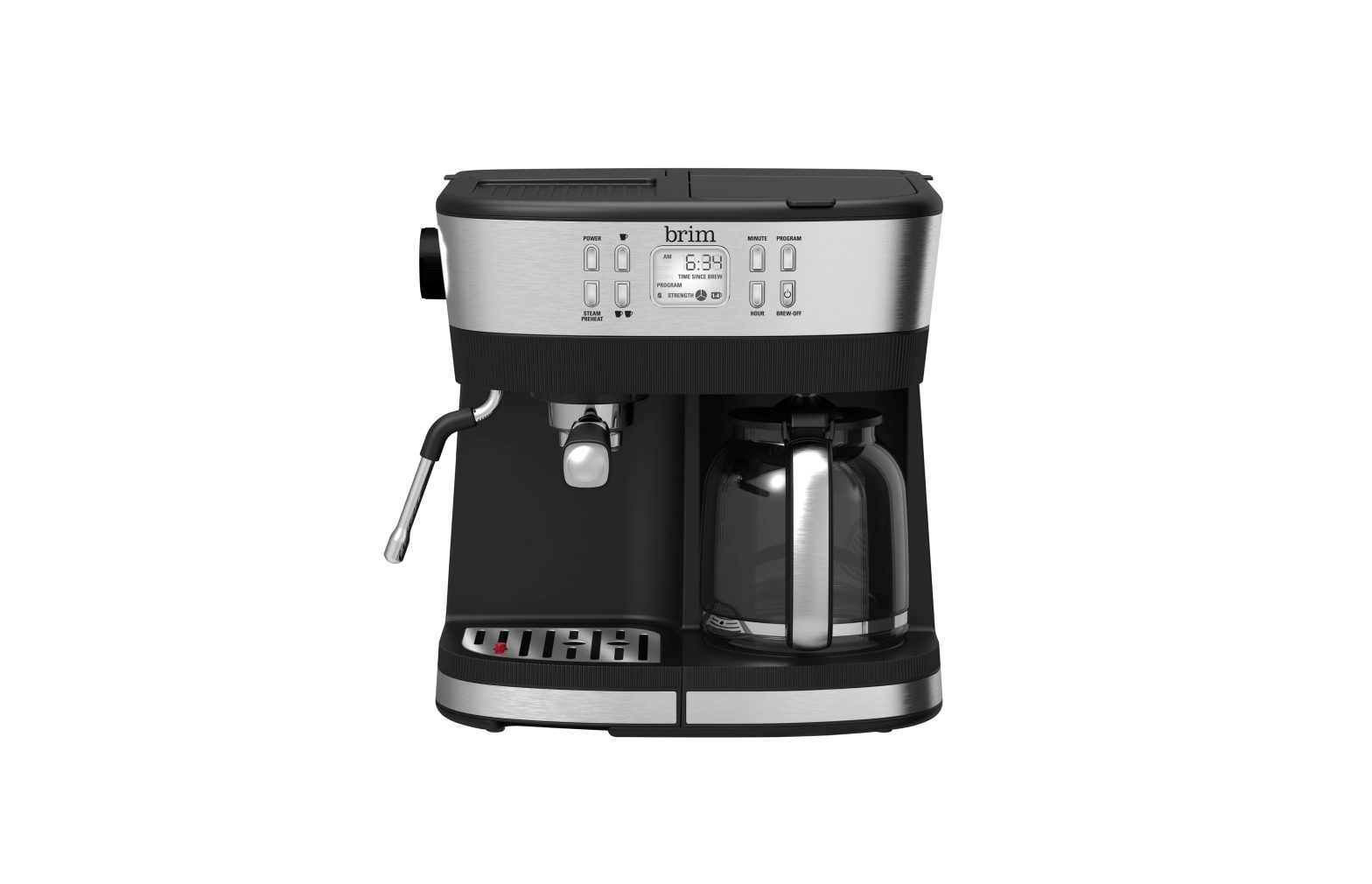 brim 19 Bar Espresso & 10 Cup Programmable Coffee Maker Instruction Manual