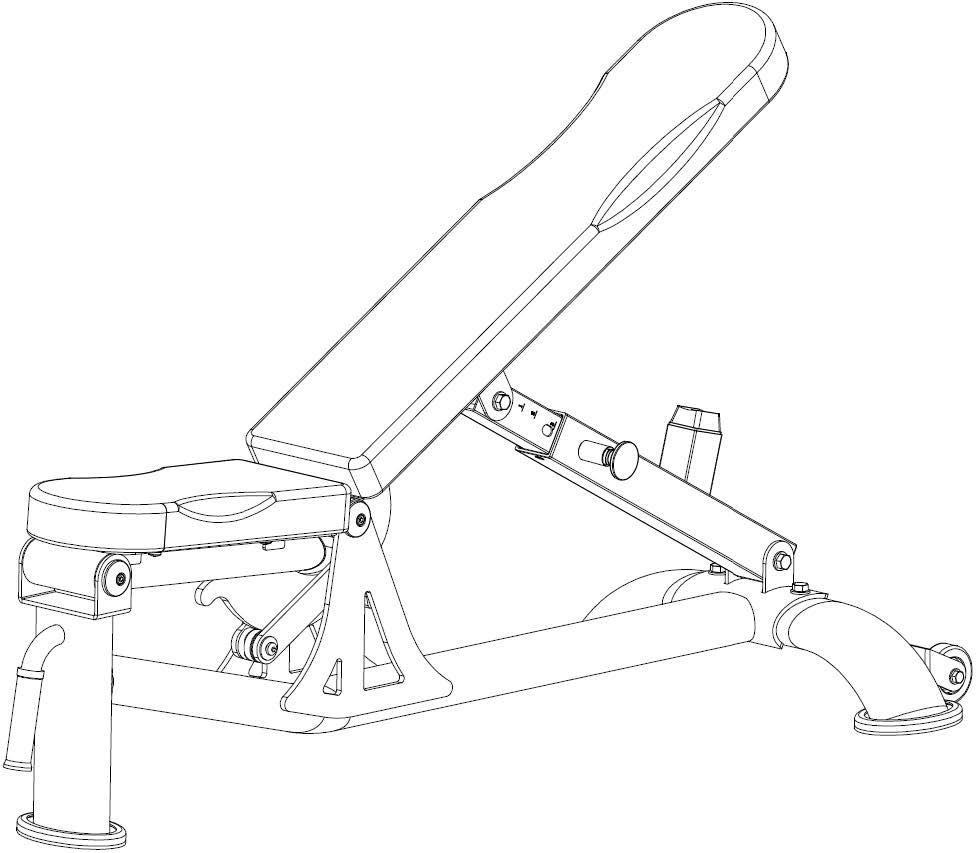 CORTEX FID-10 Multi Adjustable Bench Owner’s Manual