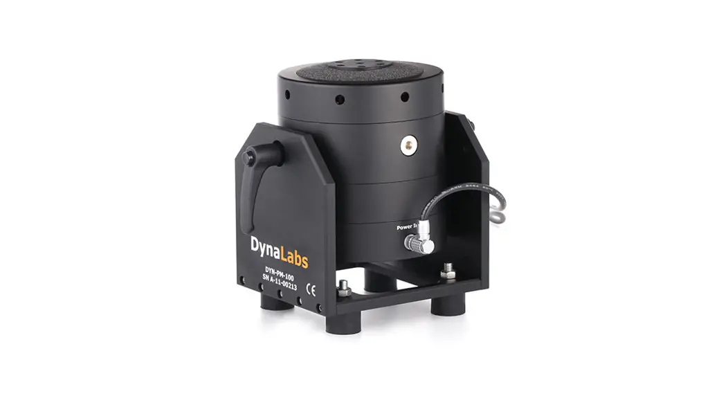 DynaLabs DYN-PM-250 250 N PM Shaker Instruction Manual