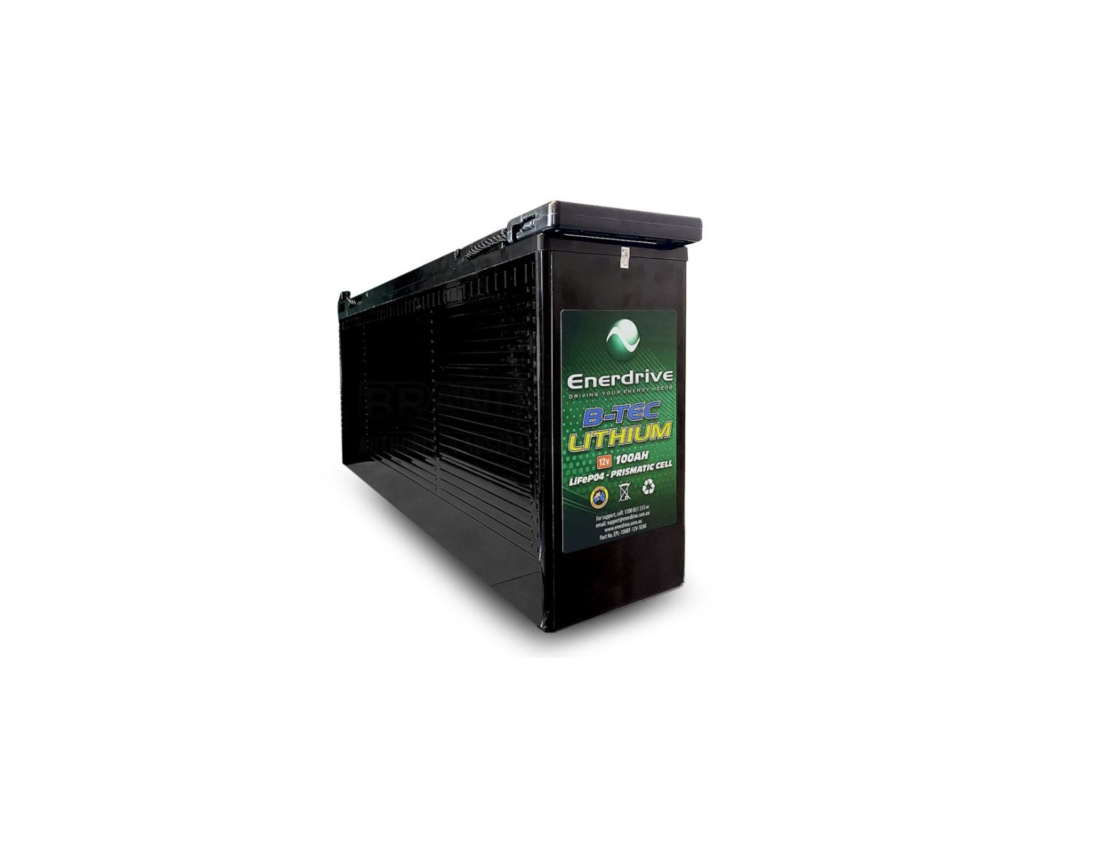 Enerdrive EPL-100BT-12V-SLIM B-TEC 100Ah 12V LiFePO4 Slim Case Lithium Battery Owner’s Manual