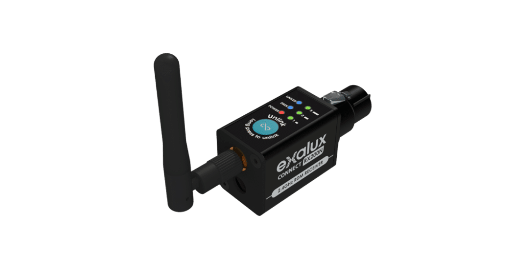 eXalux RX200N Connect 2.4GHz Wireless RDM Receiver Instruction Manual