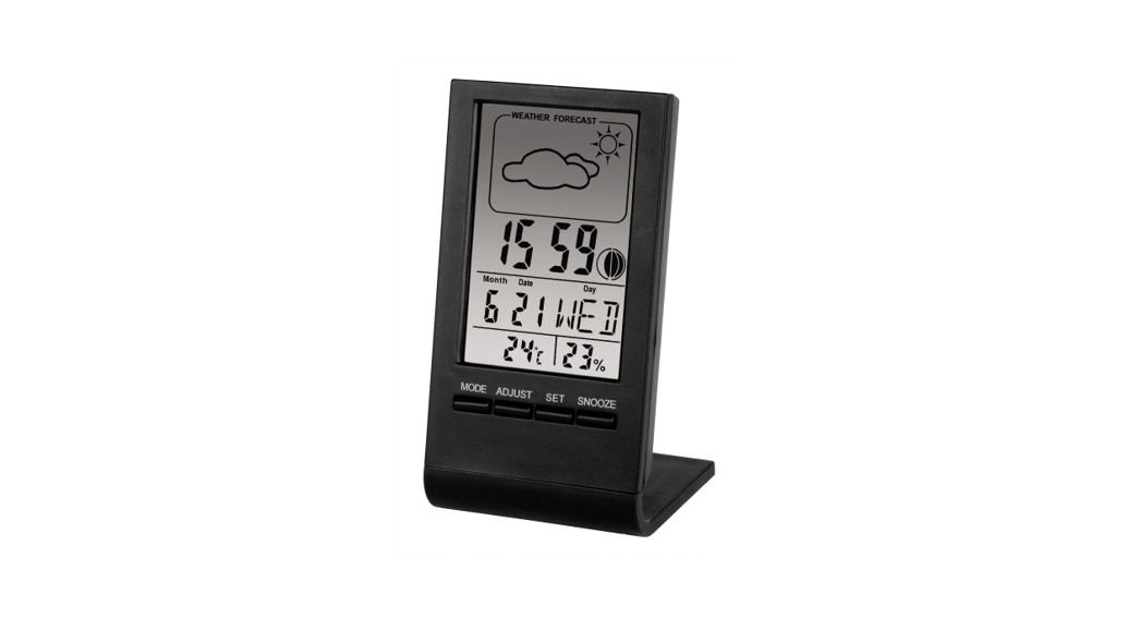 hama TH-100 LCD Thermometer/Hygrometer Instruction Manual