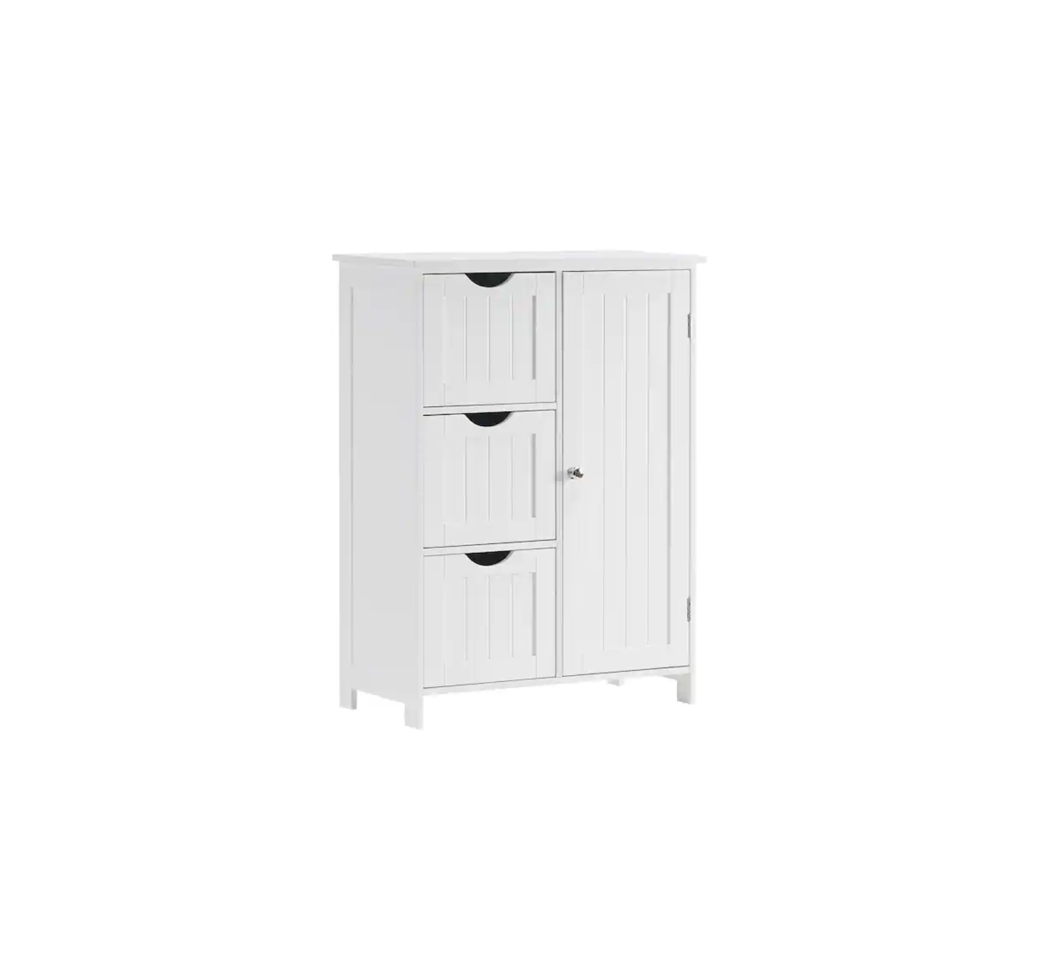 HOMEDEPOT SXB926591 White Linen Cabinet with 3 Large Drawers and 1 Adjustable Shelf Instruction Manual