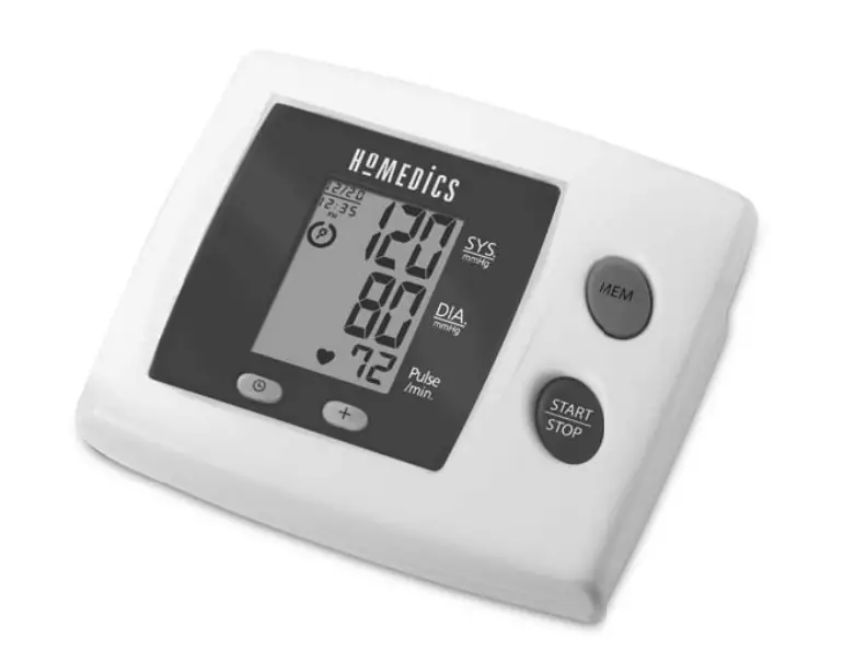 Homedics BPS-060-DDM Manual Inflate Blood Pressure Monitor User Manual