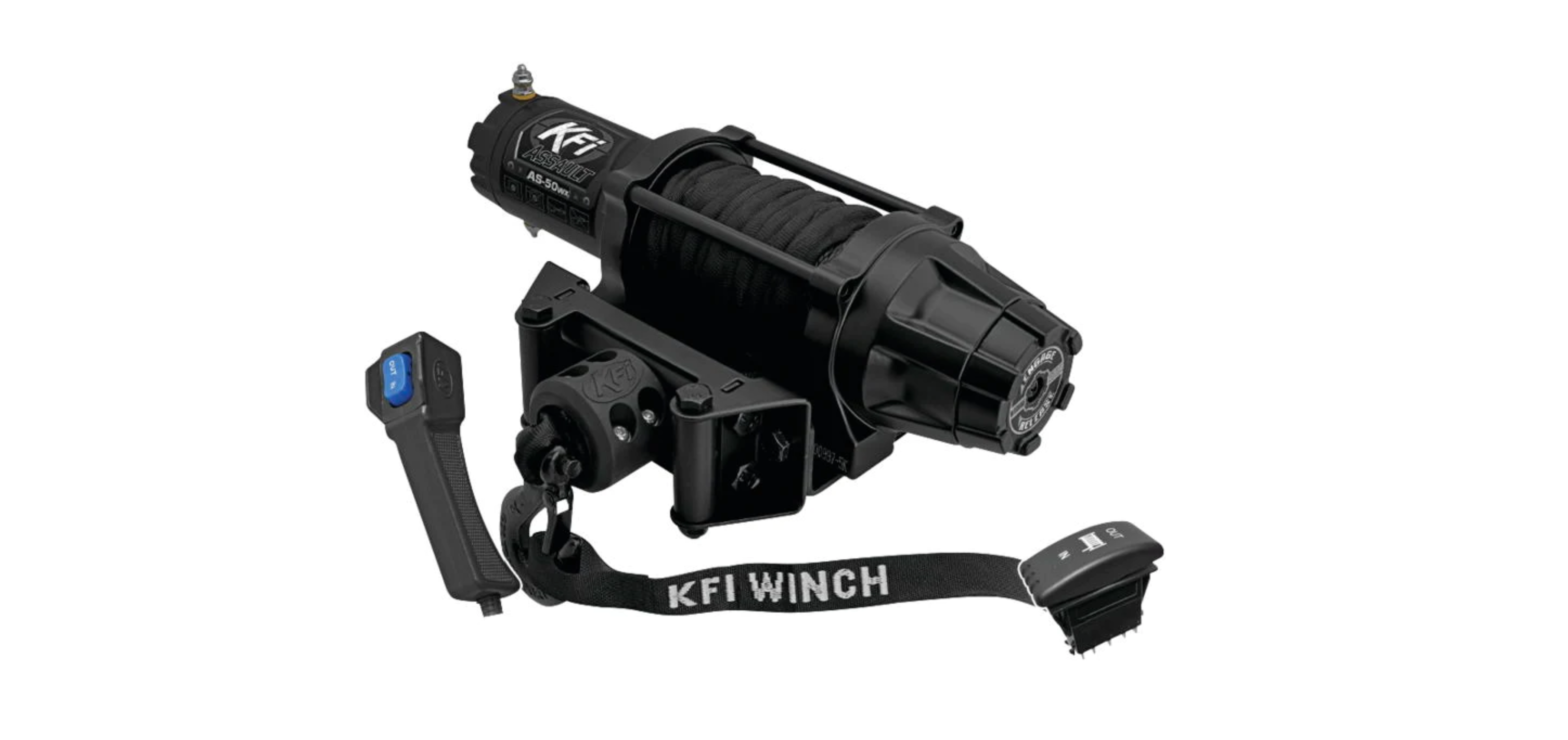KFI Products AS-50wx Assault Series Synthetic Cable UTV-SxS Winch User Manual