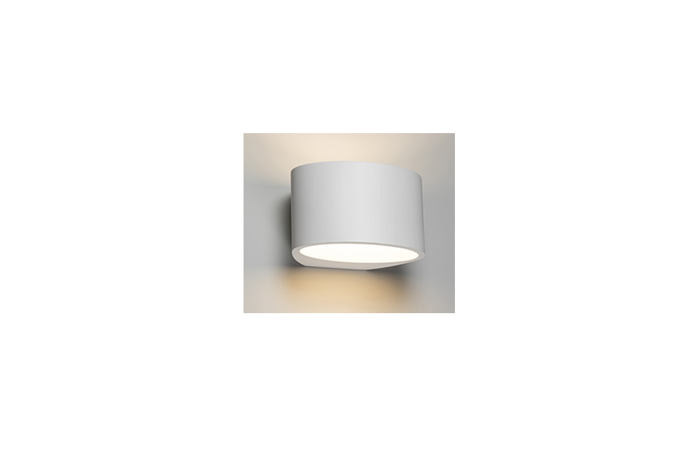 Knightsbridge PWL3 Curved Up and Down Plaster Wall Light Instruction Manual